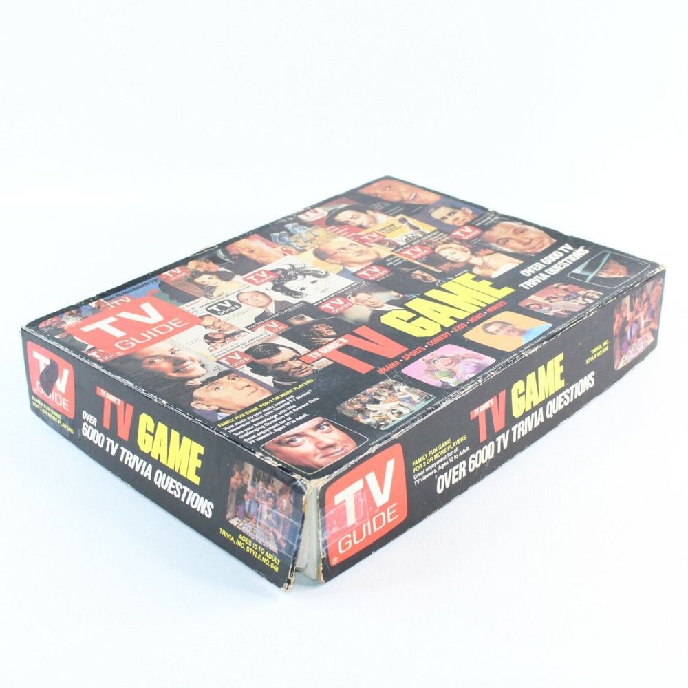 Vintage 1984 TV Guide Board Game Complete Triangle Productions Complete USA - Picture 11 of 12